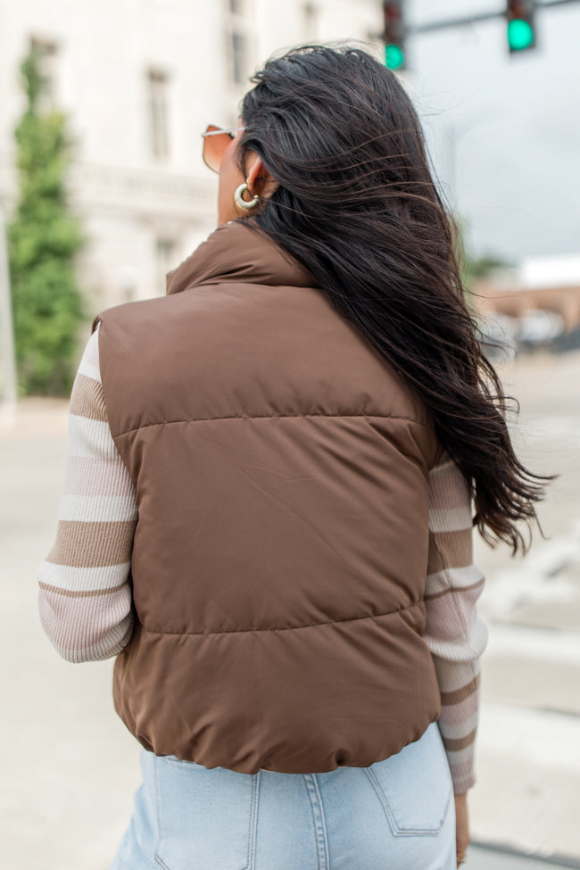 Reversible Cocoa & Khaki Vest for Men & Women - Lightweight & Stylish for Outdoor Activities & Layering - FINAL SALE