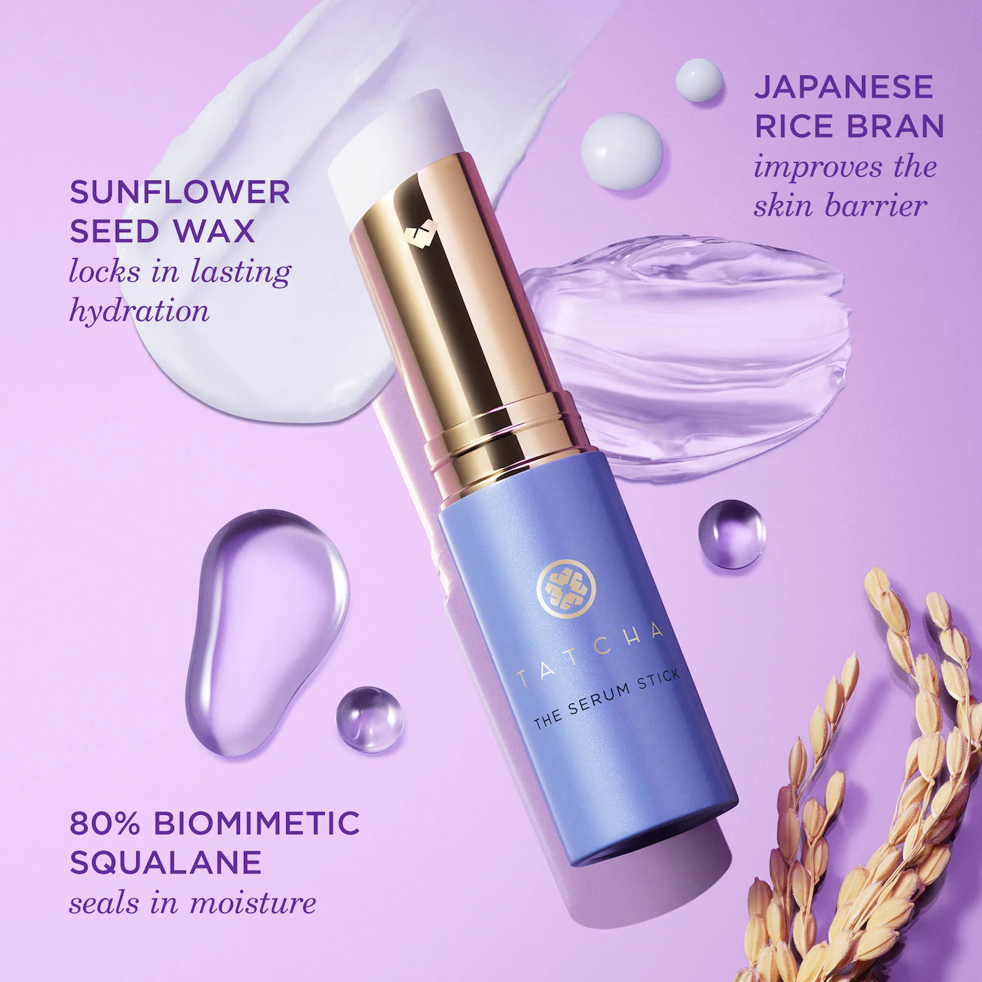 Tatcha The Serum Stick - Anti-Aging Face Balm for Fine Lines & Wrinkles | Hydrating & Smoothing Treatment for Daily Skincare Routine