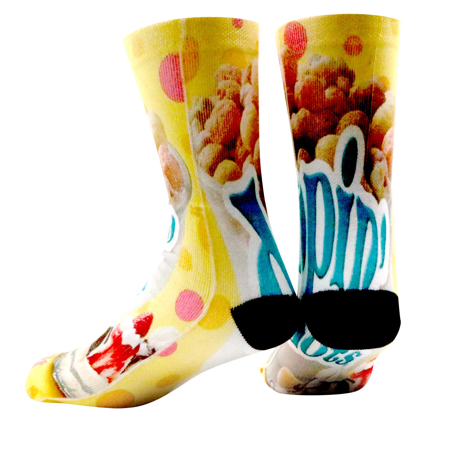 Funny 3D Printed Compression Socks for Men & Women - Crazy Novelty Long Socks - Perfect for Cosplay, Gifts, and Everyday Wear