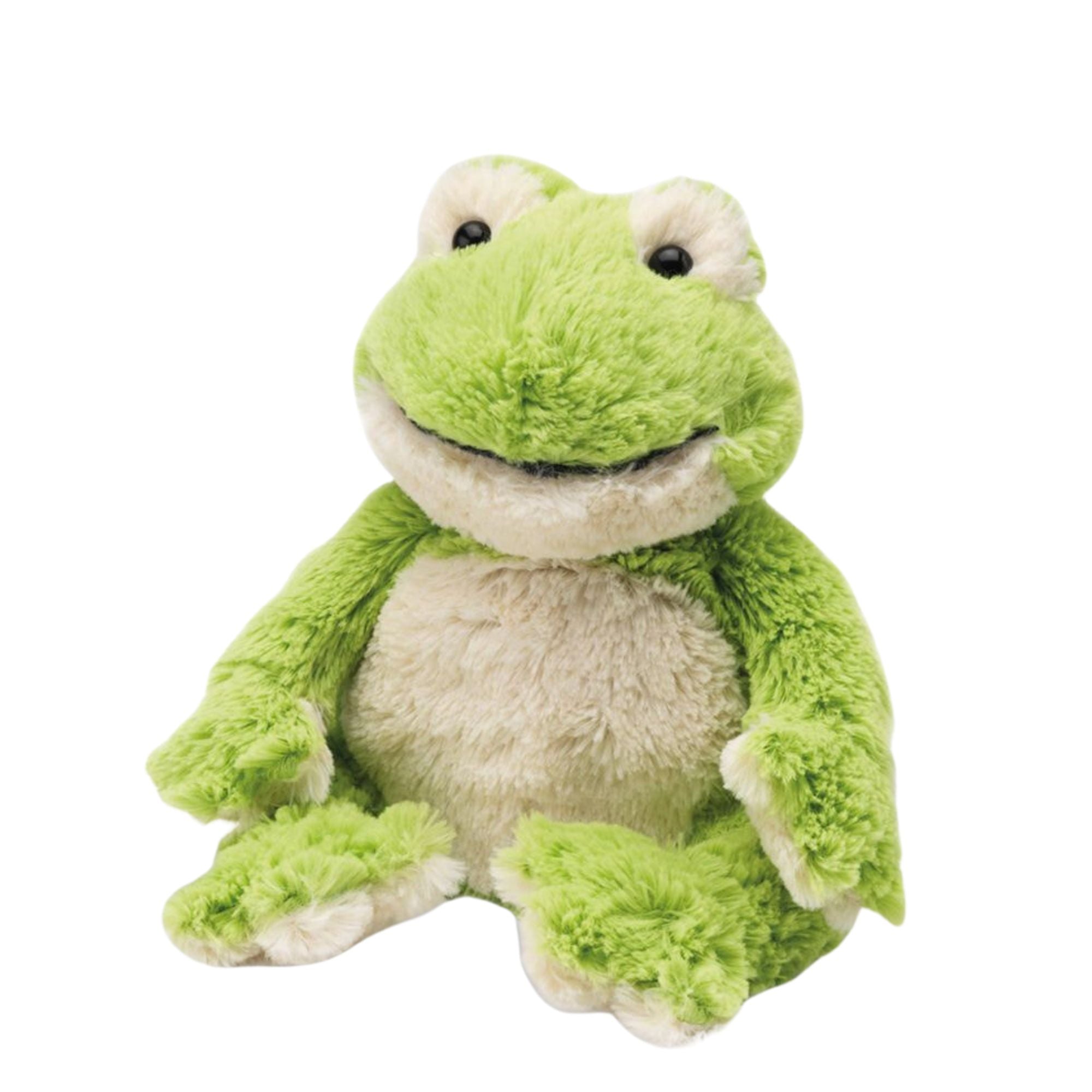 Soft Plush Frog Stuffed Animal Toy - Cute & Huggable Microwave Safe Warmable for Kids, Gifts & Home Decor | Perfect for Cuddling, Gifting & Nursery Decor