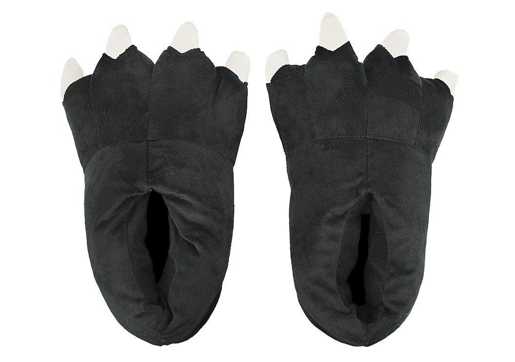 Warm Halloween Animal Paw Plush Slippers - Funny Cosplay Claw House Shoes for Women & Men | Cozy Home Wear for Parties, Gifts & Indoor Comfort