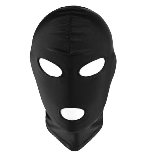 Opening-Headgear Style Fetish Mask - Adjustable BDSM Headgear for Adults, Leather Fetish Accessory - Perfect for Role Play, Cosplay & Sensual Exploration