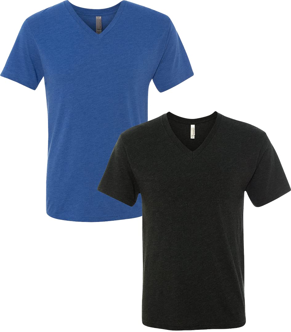 NEXT LEVEL APPAREL Men's 6040 Premium Short Sleeve T-Shirt - Soft Cotton Crewneck Tee for Casual Wear, Gym & Everyday Comfort