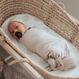 Ely's&Co. Jersey Cotton Swaddle Set - Soft Baby Swaddle Blankets for Newborns | Perfect for Sleeping, Swaddling & Nursing | 3-Pack Breathable Cotton Wrap