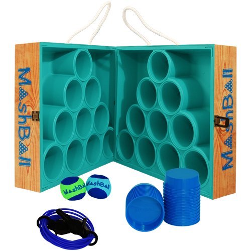 Original Floating Toss Game - Plug Pong Set for Pool Parties & Outdoor Fun | Water Floating Beer Pong Alternative for Summer Backyard Games
