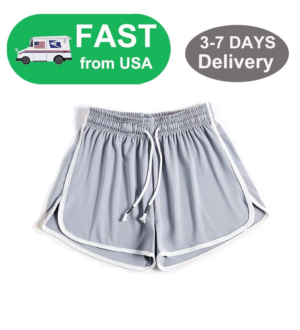 Women's Yoga Pants - Short Length Drawstring Athletic Gym Shorts for Running, Workout & Fitness | Perfect for Yoga, Pilates, HIIT & Casual Wear