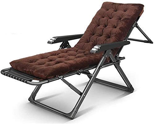 Portable Folding Sun Lounger Chair - Adjustable Recliner for Outdoor, Poolside, Beach & Balcony - Lightweight Collapsible Deck Chair for Relaxation & Sunbathing (Black) - Perfect for Backyard, Patio & Vacation Use