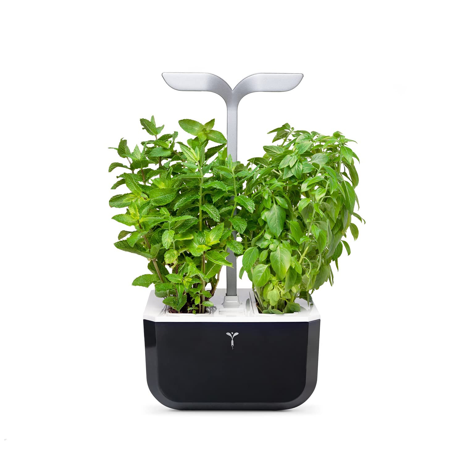 Veritable EXKY Smart Soft Black Hydroponic Growing System - Indoor Garden Kit with LED Grow Light, 2 Organic Pre-Seeded Lingots® Refills, Self-Irrigation & Blinking Alert. Perfect for Home, Office, or Apartment Gardening. Made in France