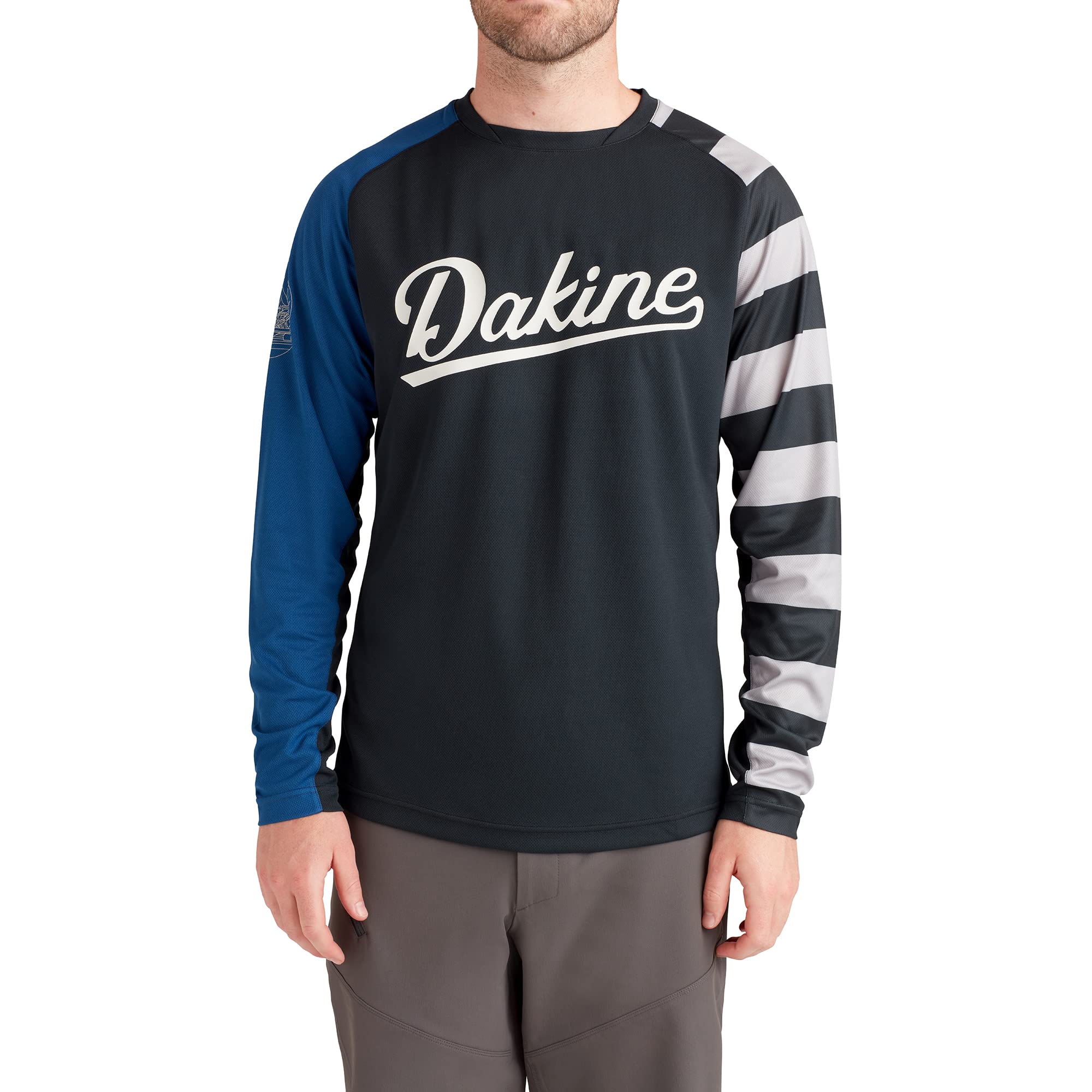 Dakine Men's Thrillium Long Sleeve Mountain Biking Jersey - Breathable & Moisture-Wicking Cycling Shirt for Trail Riding & Outdoor Adventures