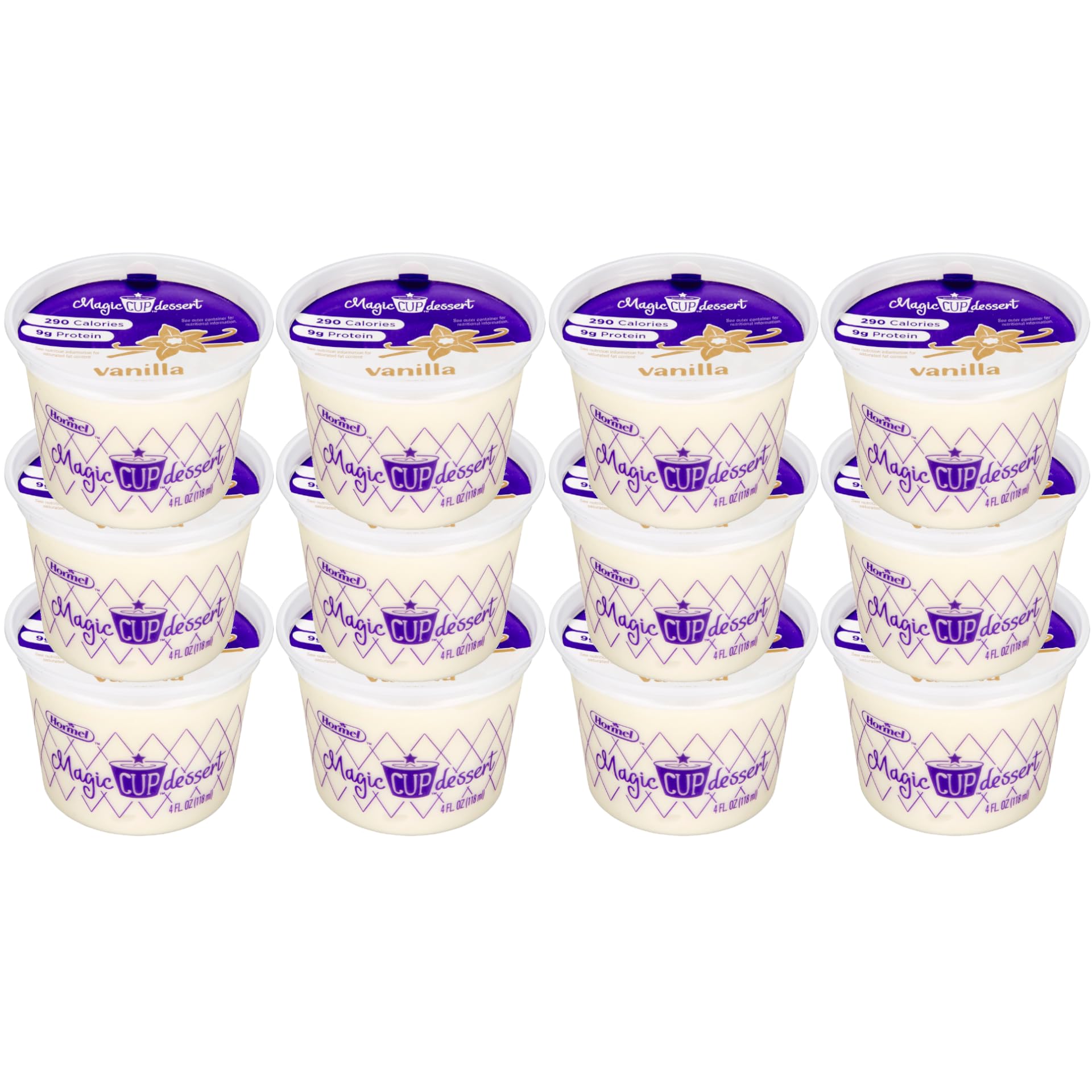 Magic Cup Nutritional Supplement Variety Pack - 24 Count (12 Vanilla & 12 Chocolate) 4oz Protein Shakes for Workout Recovery, Meal Replacement & On-the-Go Nutrition