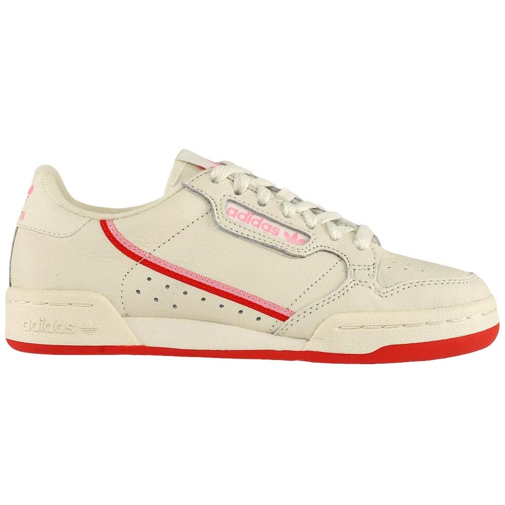 Adidas Women's Continental 80 Lace-Up Sneakers - Classic White Low Top Casual Shoes for Women | Perfect for Everyday Wear, Gym, and Street Style Fashion