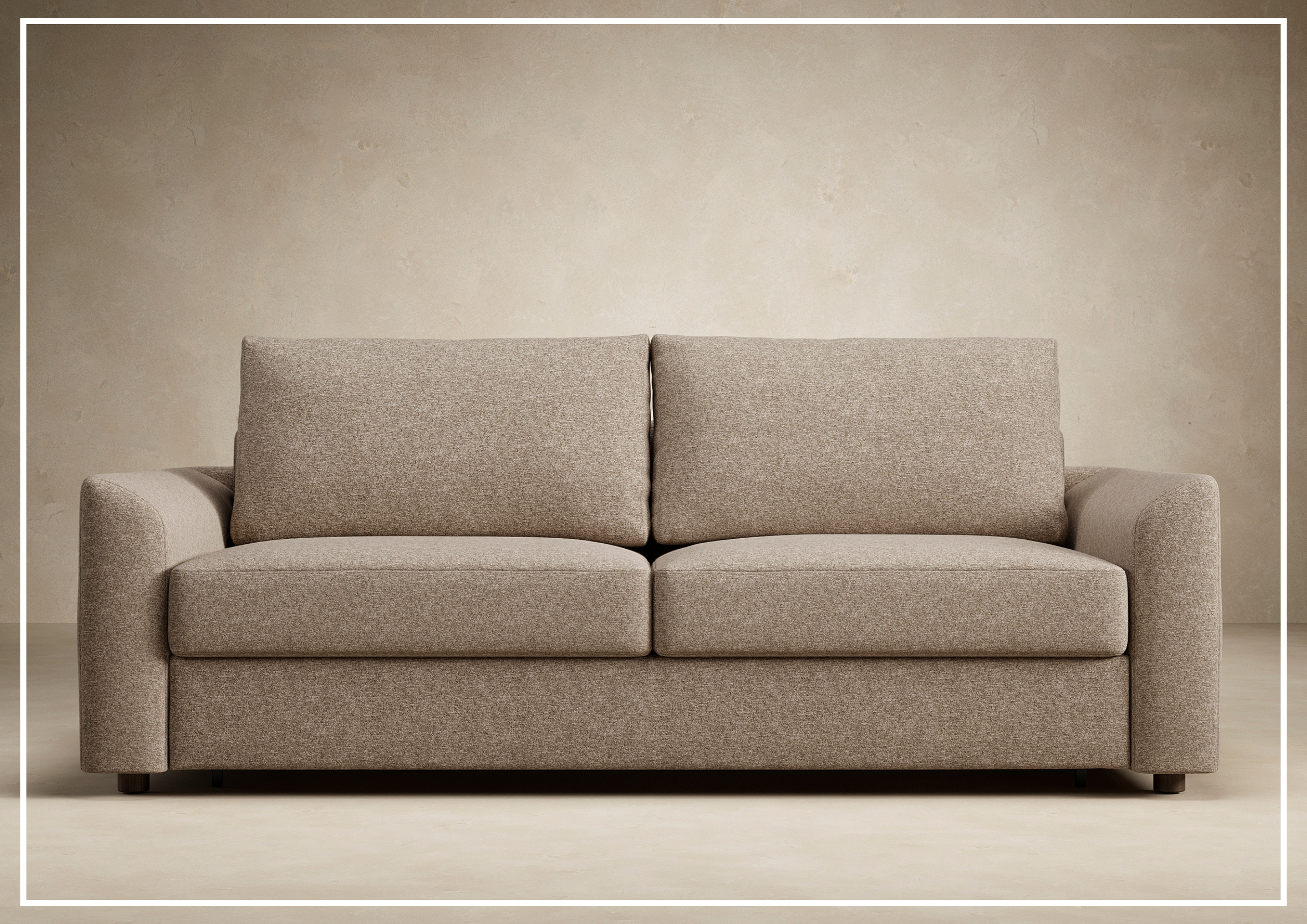 Innovation Living Neah Fabric 2-Seater King Size Sleeper Sofa Bed - Convertible Comfort for Small Spaces & Guest Rooms