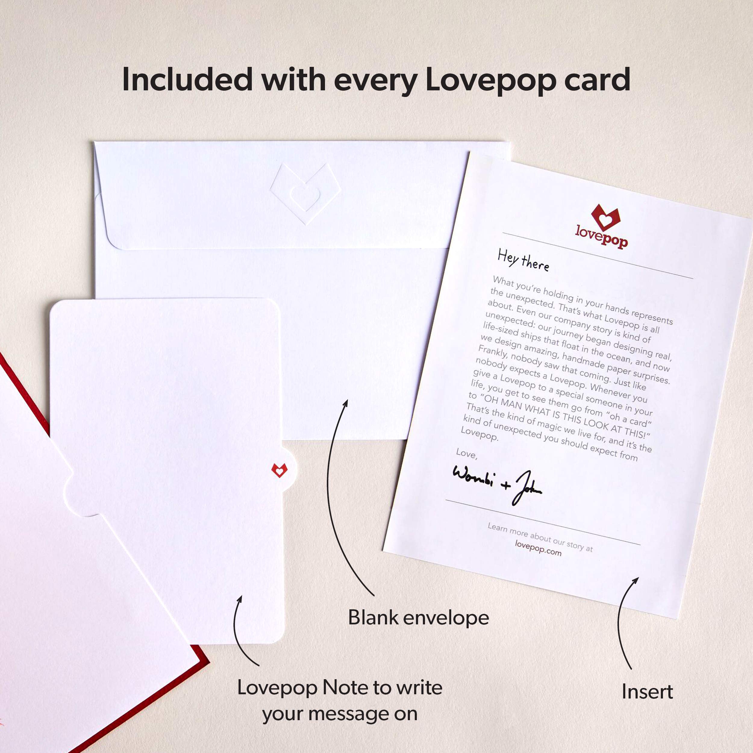 Lovepop 3D Wedding Pop-Up Greeting Card - Floral Design for Anniversaries, Bridal Showers & Congratulations - Perfect for Wedding Invitations, Gifts & Special Occasions