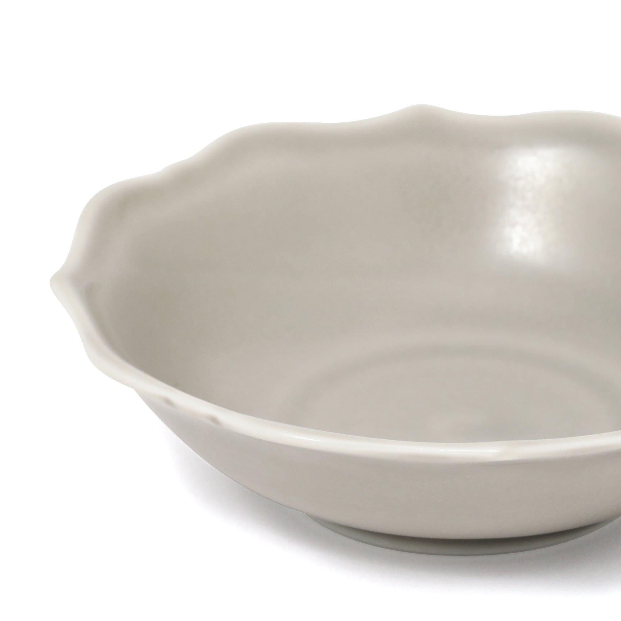 Premium Mino Bowl Ryoka Gray - Handcrafted Japanese Ceramic Rice Bowl for Sushi, Ramen & Asian Cuisine - Perfect for Home Dining & Restaurant Use