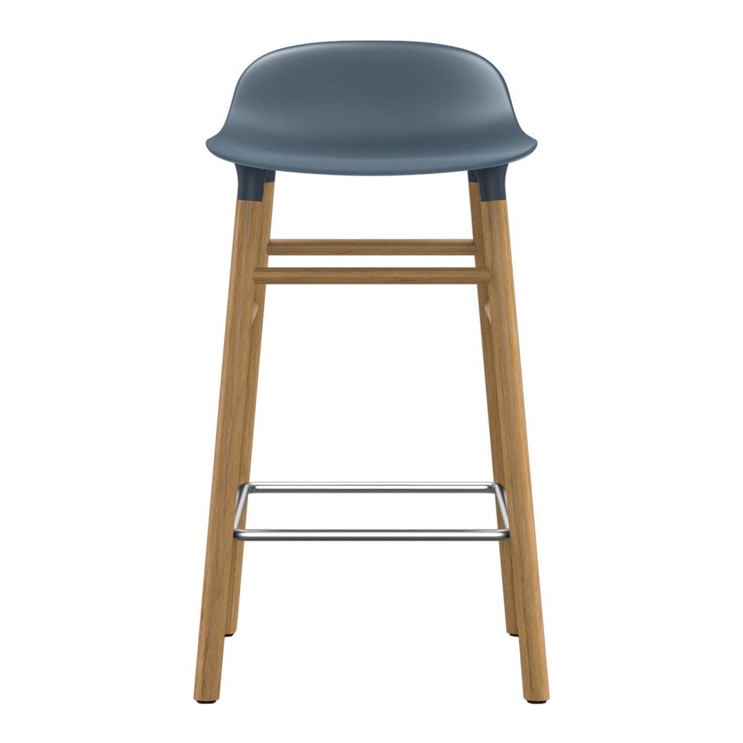 Modern Wooden Counter Stool with Sturdy Wood Legs - Perfect for Kitchen Islands, Bars, and Breakfast Nooks