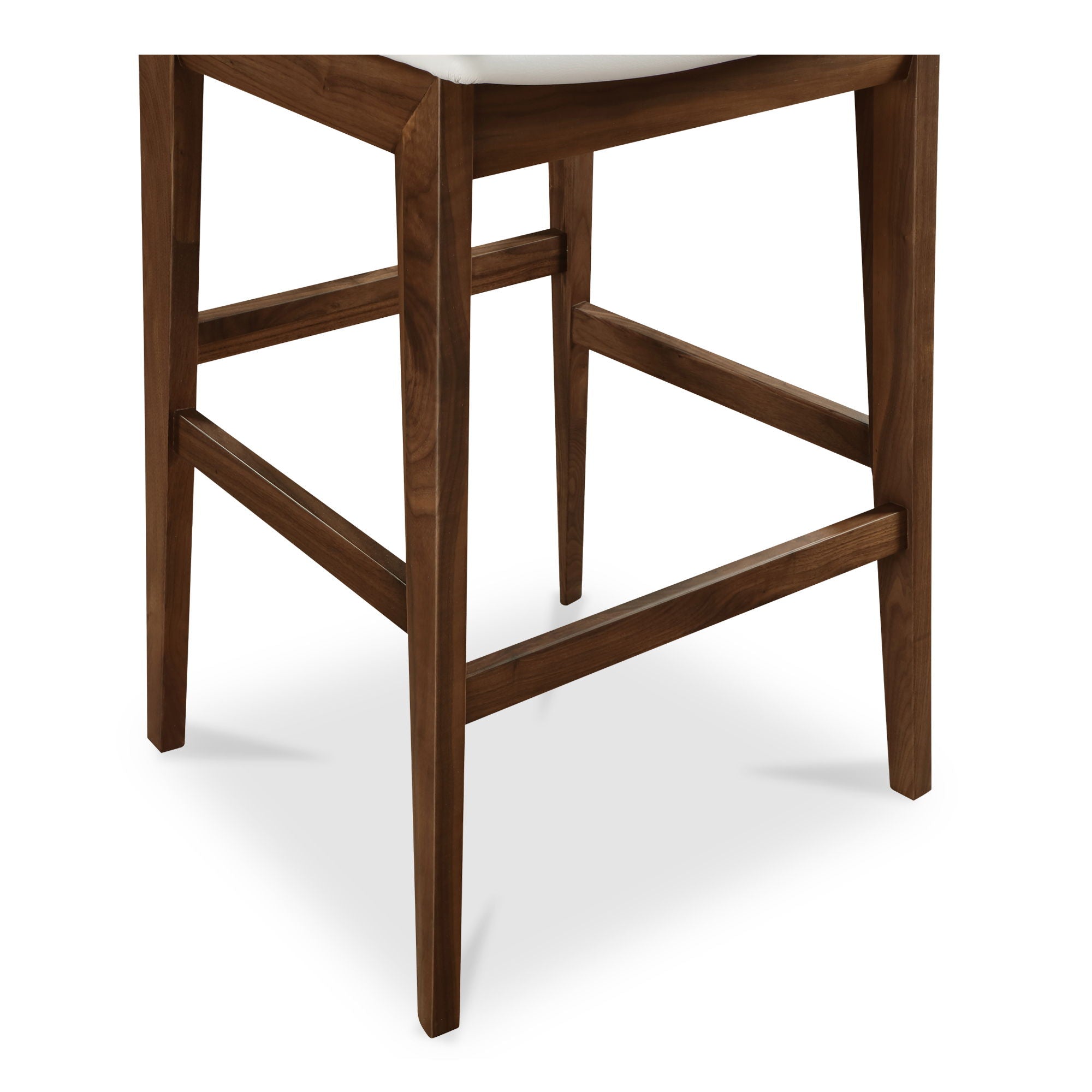 Modern White Barstool for Kitchen & Bar - Stylish Deco Bar Stool for Home Decor & Dining