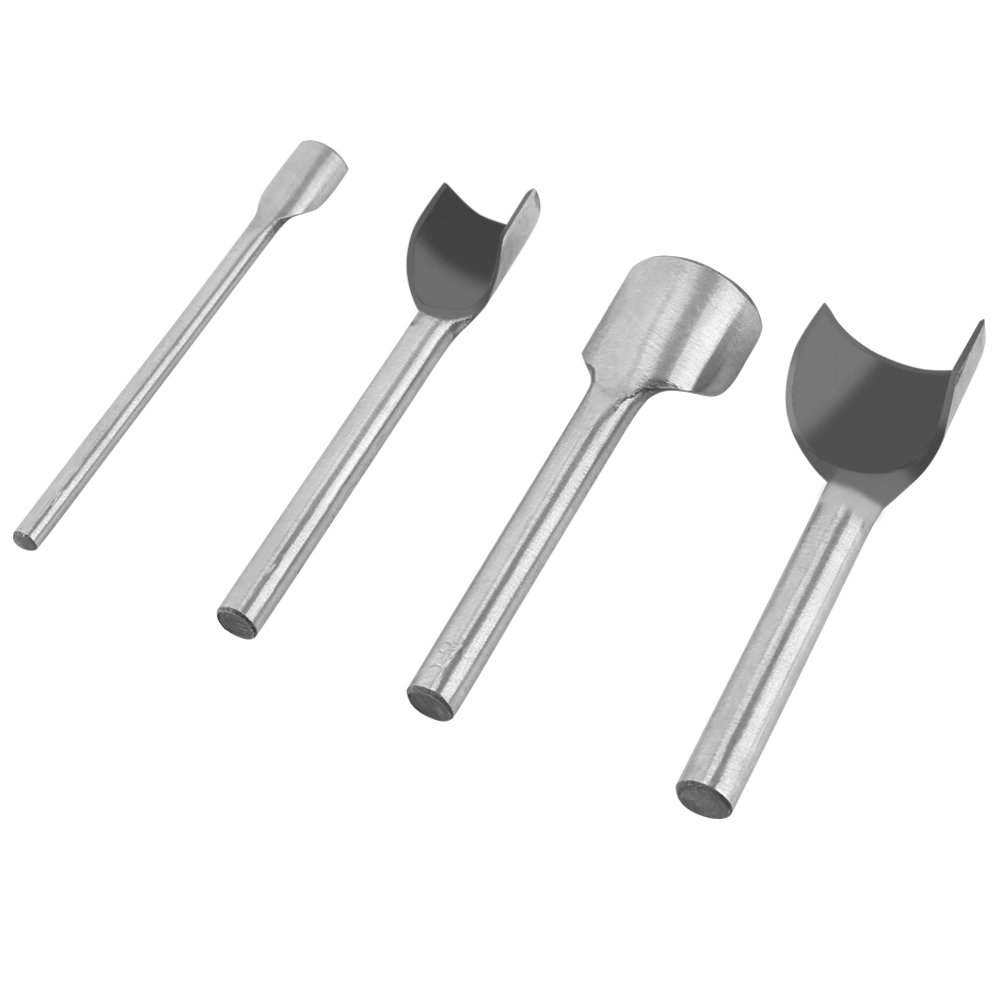 10mm Leather Craft Punch Set - Half Circle & Half Round Hole Punch Cutter for DIY Belts, Wallets & Straps | Professional Leatherworking Tools for Sewing & Crafting Projects