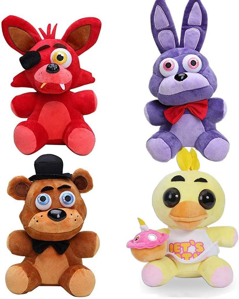 Anime Game Plushies 7-inch Stuffed Animals - Soft Plush Doll Figure Toy Set for Fans - Perfect for Cosplay, Bedroom Decor, and Gift Giving