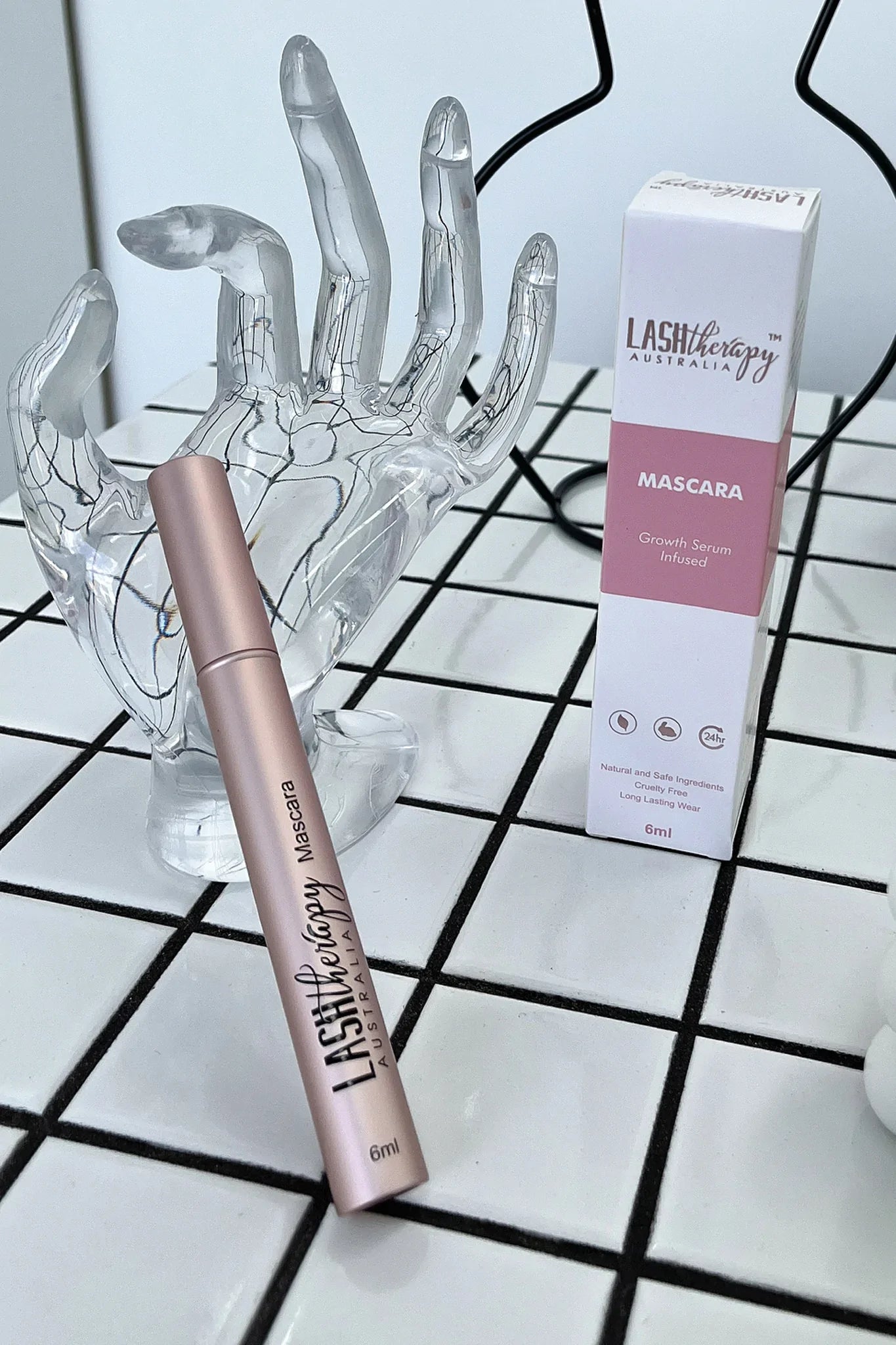 Lash Therapy Growth Mascara - Natural Eyelash Enhancer for Longer, Thicker Lashes | Perfect for Daily Use & Special Occasions