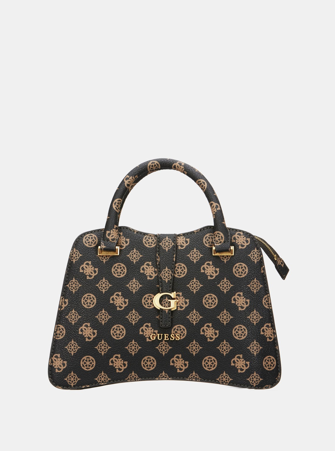 Stylish Brown Logo Kuba Small Satchel Bag for Women - Perfect for Work, Travel & Everyday Use