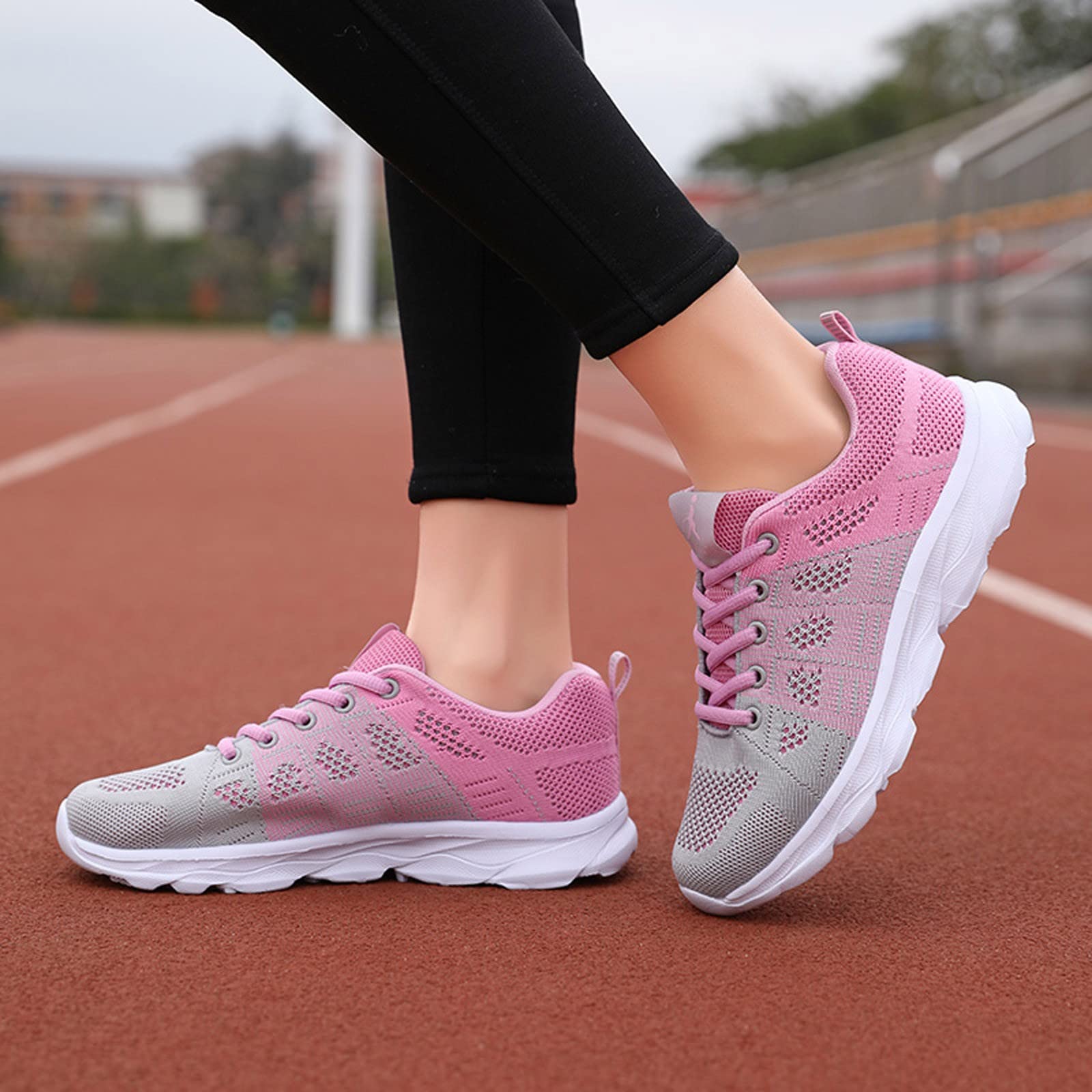 Women's Running Shoes - Breathable Mesh Fashion Sneakers Slip-On for Women | Perfect for Jogging, Gym Workouts & Casual Wear
