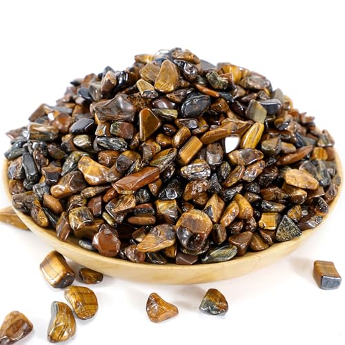 6lb-Tiger's Eye Tumbled Chips