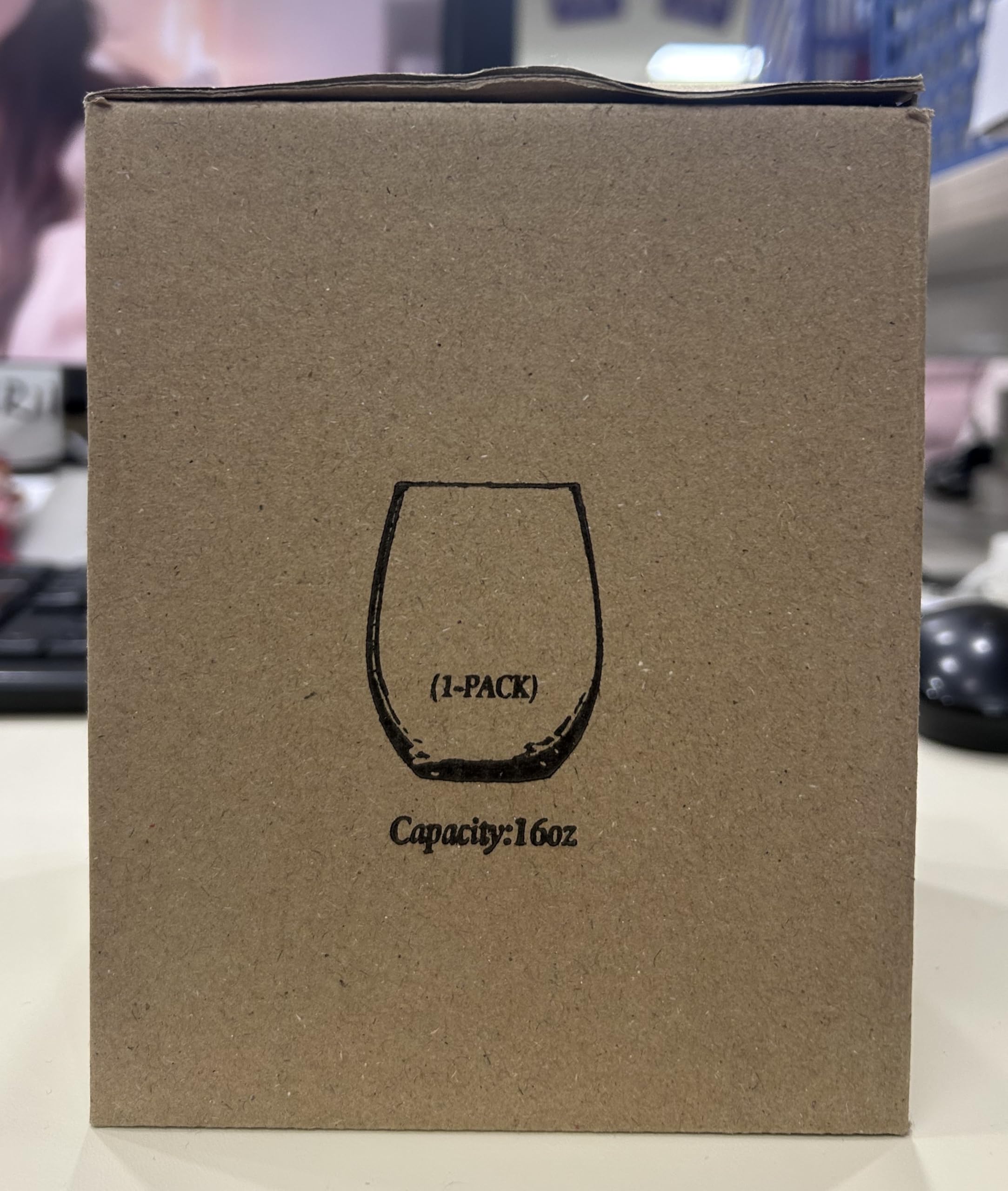 Livole 50th Birthday Gifts for Women & Men - 15oz Unbreakable Stemless Wine Glass with 49+ Fun Patterns, Unique Funny Wine Tumbler for Her, Best Friend Turning 50, Perfect for Birthday Parties & Decorations - Great for Celebrations, Anniversaries & Special Occasions