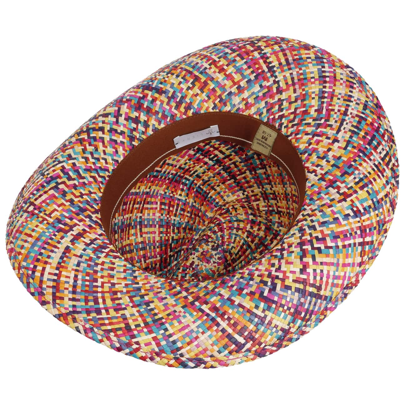 Lierys Multicolor Cattleman Panama Hat - Stylish Summer Sun Hat for Men & Women - Perfect for Beach, Outdoor, and Travel