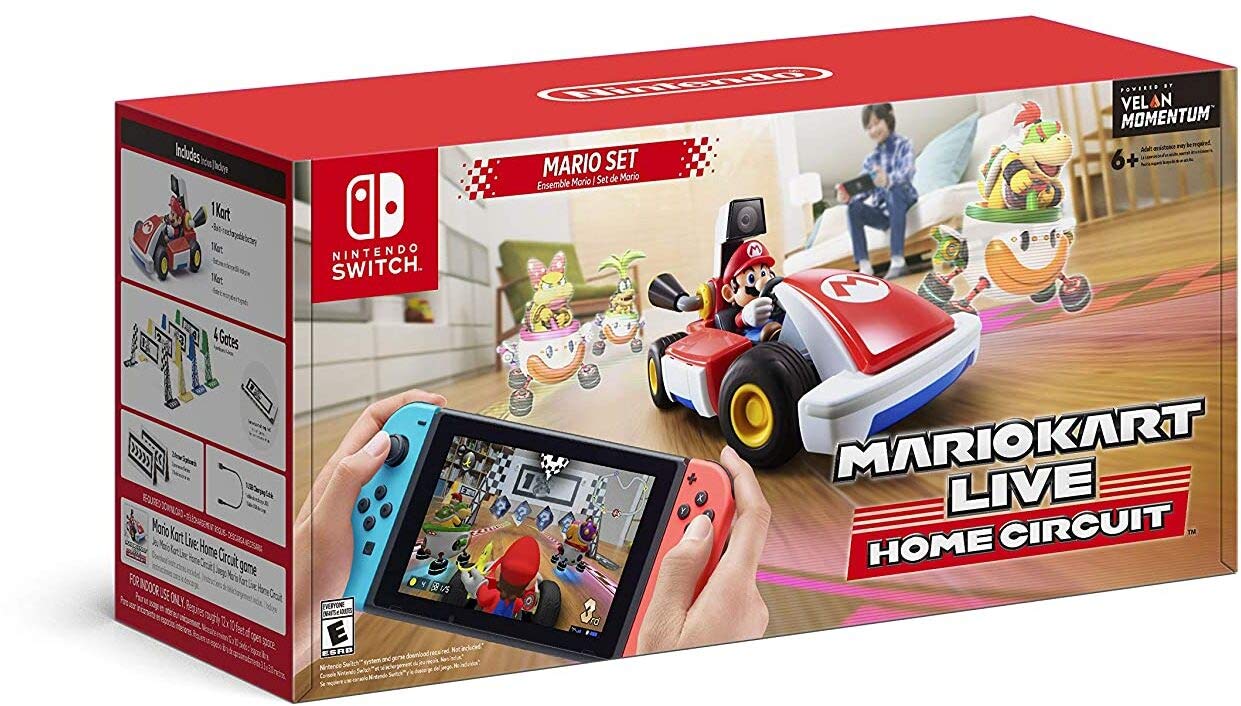Mario Kart Live: Home Circuit Mario Set - Nintendo Switch Game for Interactive Home Racing Fun