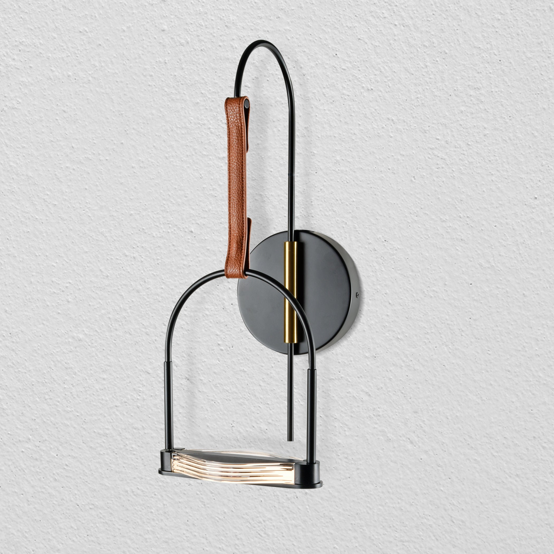 VONN Ravenna Black LED Wall Sconce Light Fixture - Modern Integrated VAW1231BL for Bedroom, Hallway & Living Room Lighting