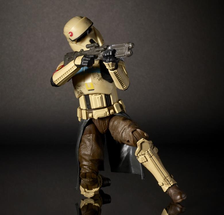 Star Wars The Black Series Scarif Stormtrooper Squad Leader Action Figure - Rogue One Collectible for Display & Cosplay