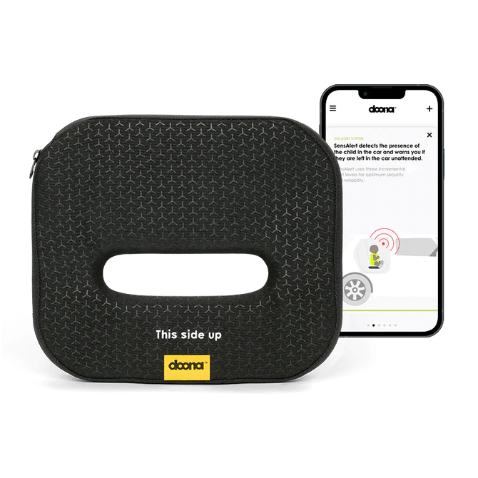 Doona Sensalert Baby Car Seat & Stroller - Lightweight, Compact, and Safe for Newborns to Toddlers - Perfect for Travel, Shopping, and Everyday Use