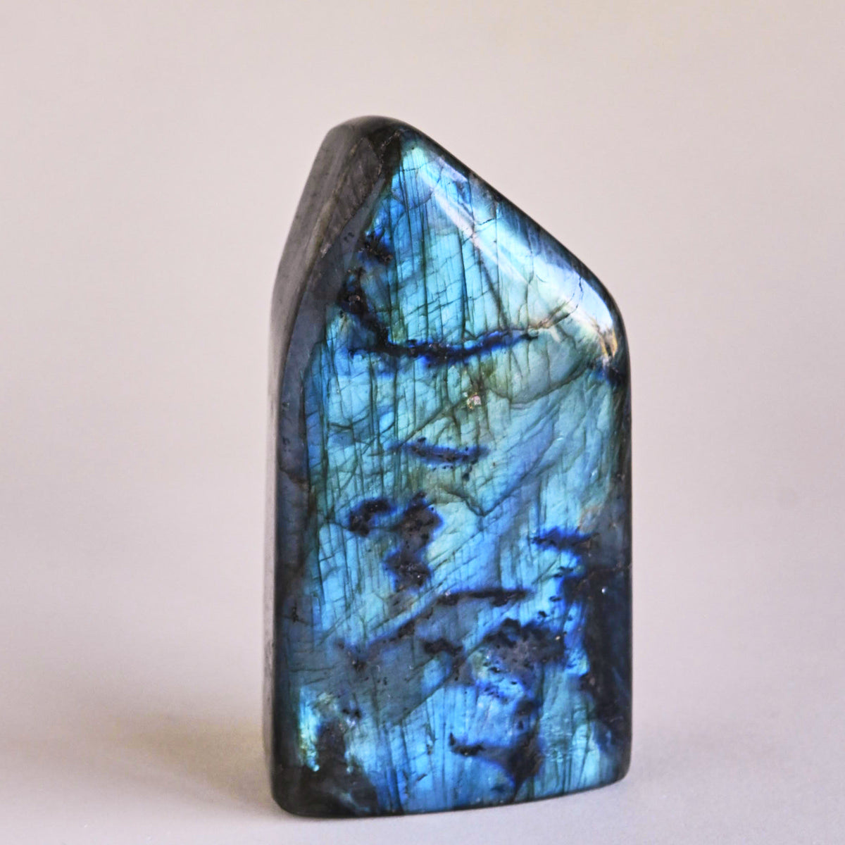 Natural Labradorite Free Form Polished Stone - Healing Crystal for Meditation, Home Decor & Jewelry Making | Spiritual Energy & Chakra Balancing
