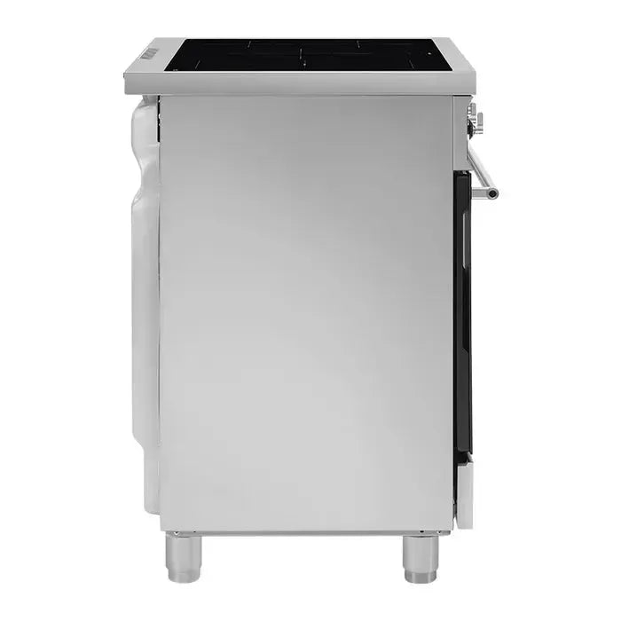 Smeg 90cm Freestanding Induction Cooker with 4 Burners - Stainless Steel Built-in Oven for Modern Kitchens | Perfect for Home Chefs & Entertaining Guests