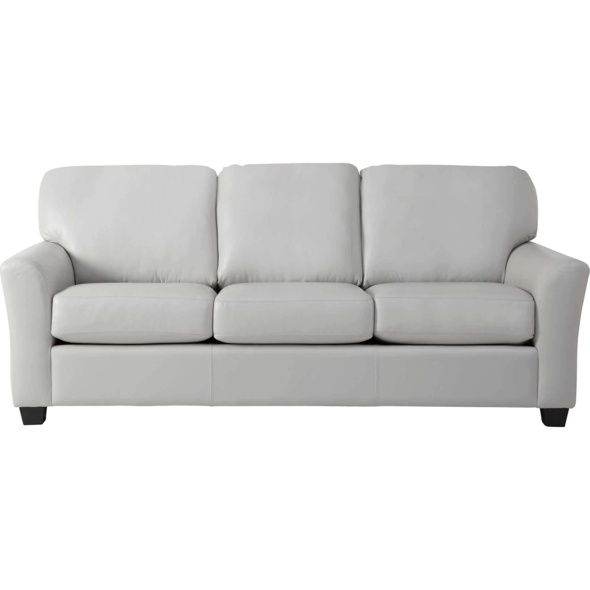 Alessandra Sofa - Modern Campania Dove Fabric Sectional Couch for Living Room, Lounge & Family Room Comfort