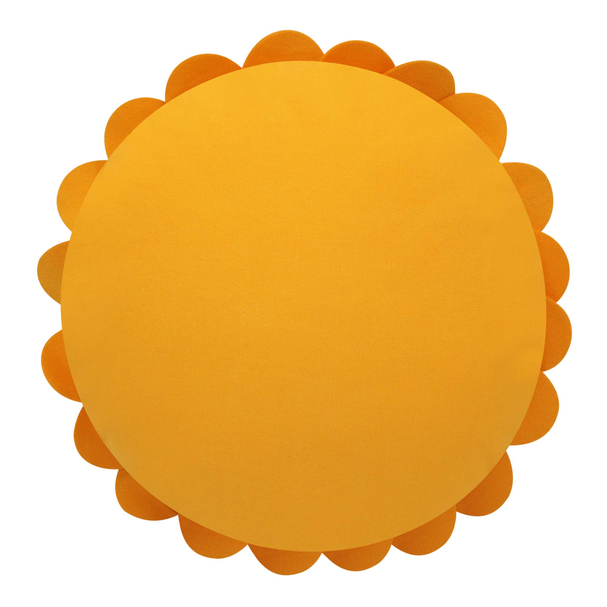 3D Happy Daisy Flower Throw Pillow - Soft & Cozy Round Decorative Pillow for Couch, Bed, Sofa - Unique Flower Shape Design Patented Home Décor Accent - Perfect for Living Room, Bedroom & Nursery Decor