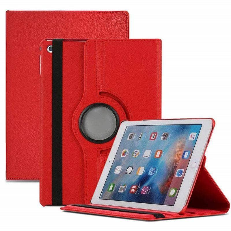 360 Degree Rotating Leather Smart Case for iPad mini 5 (2019) - Slim Protective Cover with Stand Function for Work, Travel & Home Use