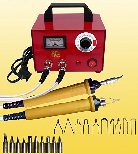 100W Wood Burning Kit with Adjustable Temperature (200~450℃) - Pyrography Pen Set Includes 2 Pens, 20 Tips for Wood Carving, Embossing & Soldering - Perfect for DIY Crafts, Leather Branding & Home Decor Projects