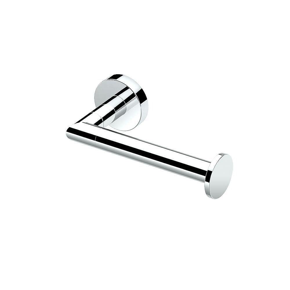 Gatco KA-GLA-4-PC Glam 4-Piece Bathroom Accessory Set in Chrome - Modern Vanity Organizer for Towel Bars, Robe Hooks & Tissue Holder - Perfect for Bathroom, Spa & Guest Room Decor