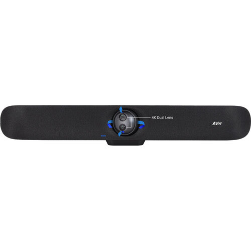 AVer VB350 4K Dual Lens PTZ Conference Camera with Auto Tracking - Perfect for Video Conferencing, Webinars & Remote Meetings