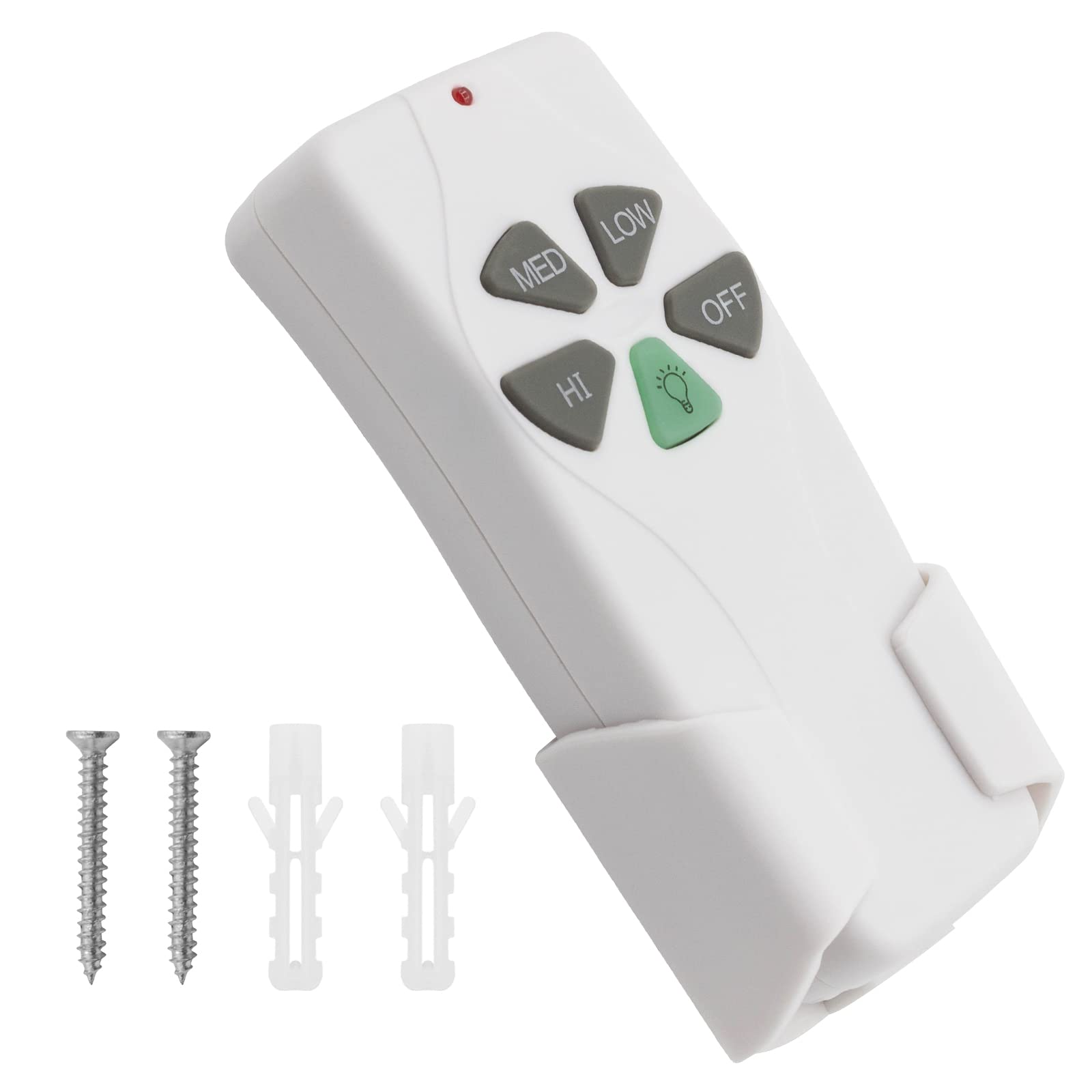 Replacement Ceiling Fan Remote Control for Harbor Breeze Hampton Bay Hunter - Compatible with FAN-53T, 2AAZPFAN53T, FAN-11T, L3HFAN11T, FAN-35T, L3HFAN35T1, KUJCE9103, CHQ8BT7030T, CHQ7030T, UC7030T - Perfect for Bedroom, Living Room & Outdoor Spaces