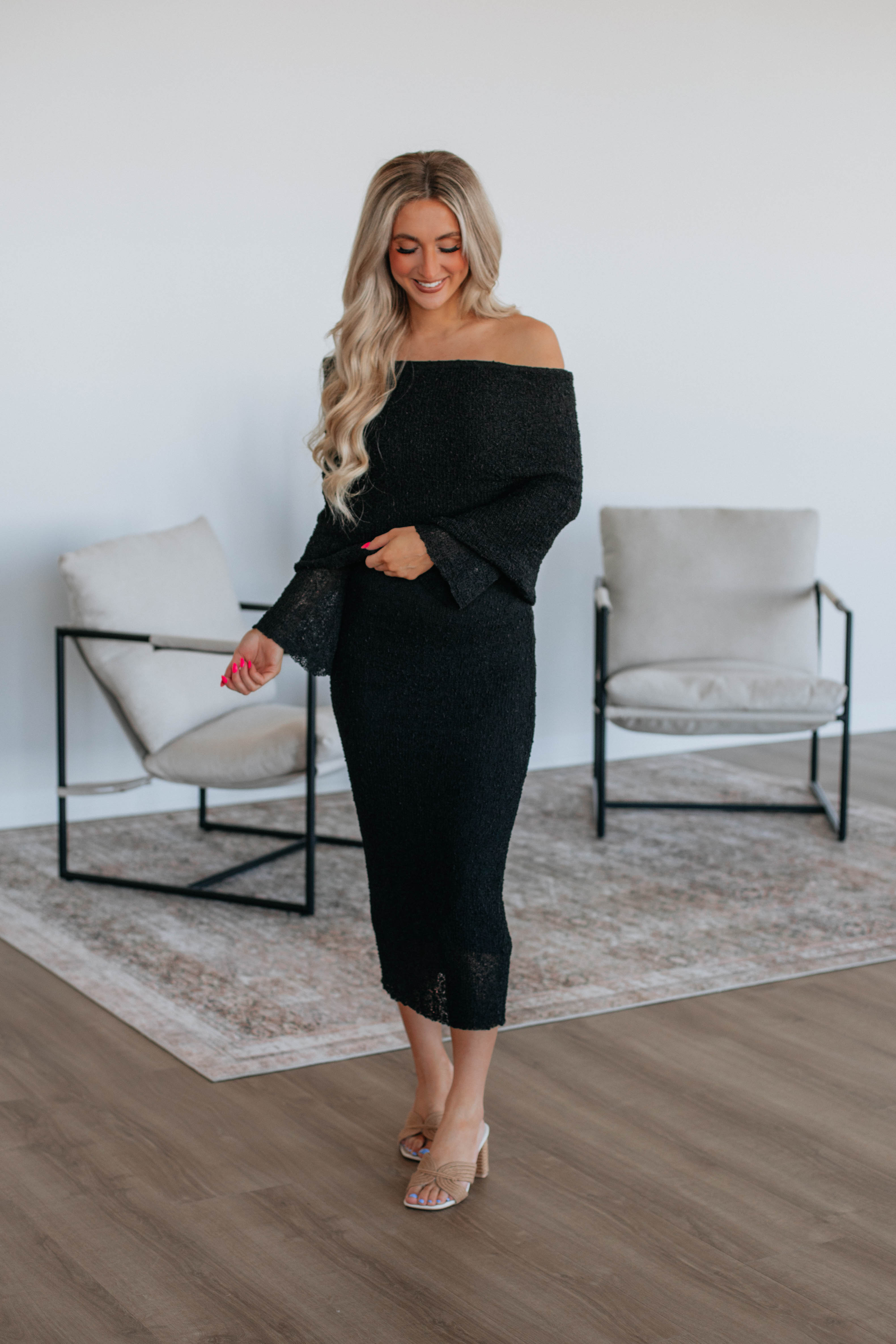 Jerica Knit Dress for Women - Soft Comfortable Stretchy Casual Wrap Dress for Everyday Wear | Perfect for Office, Date Night & Travel