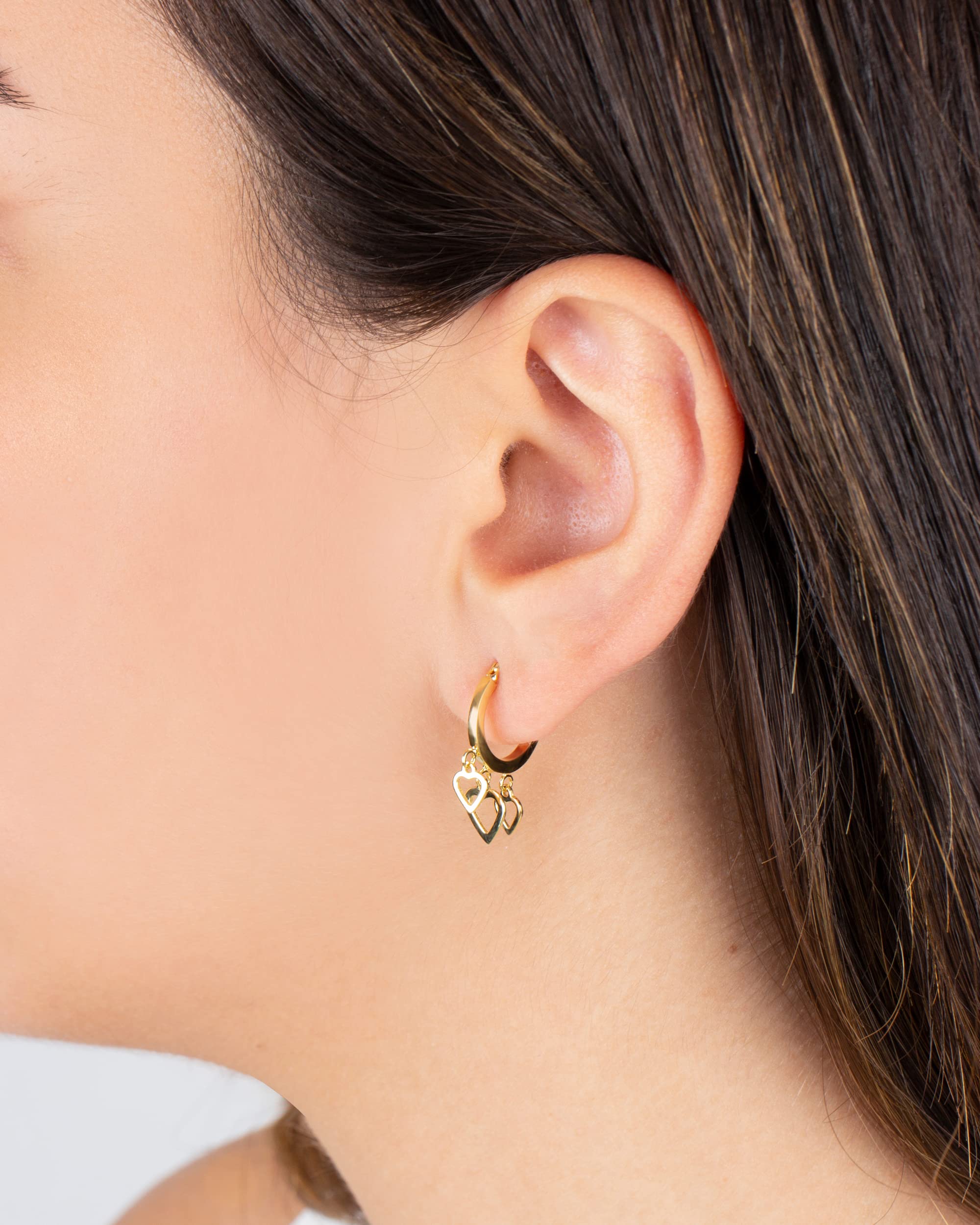 14K Gold Filled Stud & Dangle Earrings for Women - Elegant Fashion Jewelry Collection for Everyday Wear, Parties & Special Occasions | Hypoallergenic & Tarnish-Resistant