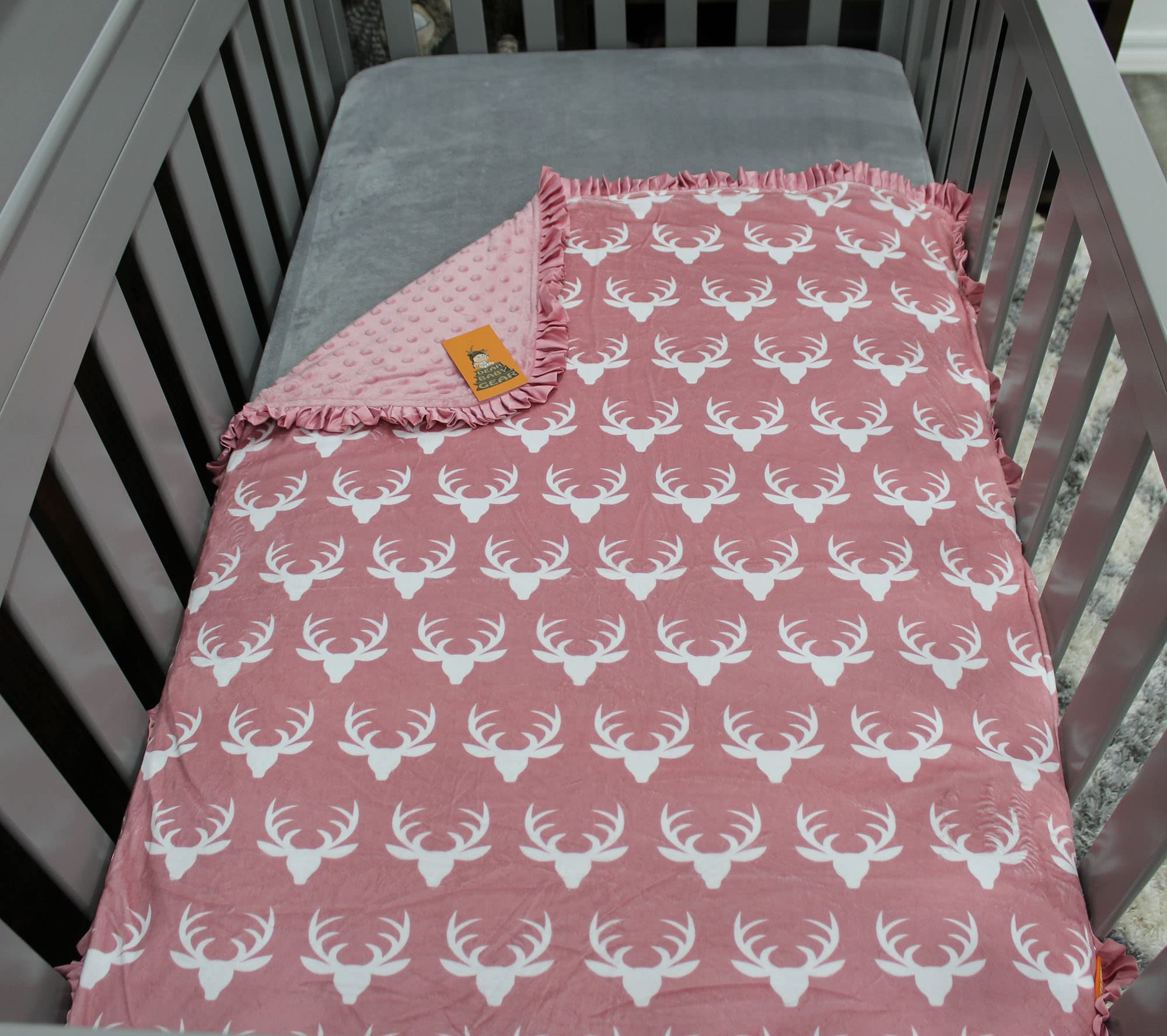 Deluxe Double Layer Baby Blanket - Gender Neutral Nursery Quilt for Newborns - Perfect for Gifting & Nursery Decor