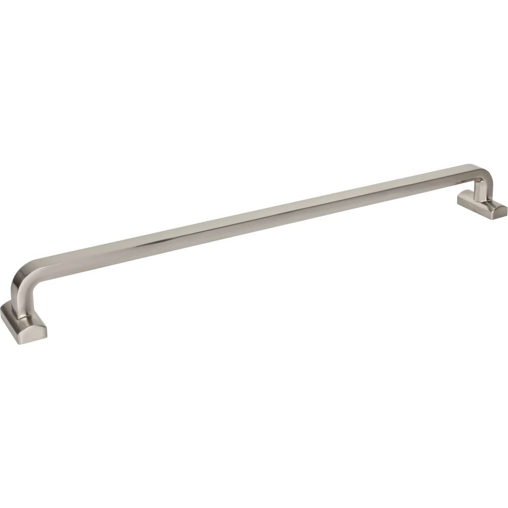 Top Knobs Harrison 18-Inch Appliance Pull in Brushed Satin Nickel (C-C) - Perfect for Kitchen Cabinets, Drawers & Modern Home Appliances