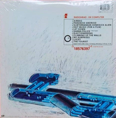 Radiohead OK Computer Vinyl Record - 2xLP Album Reissue Gatefold (Mint Condition) - Perfect for Vinyl Collectors & Music Enthusiasts