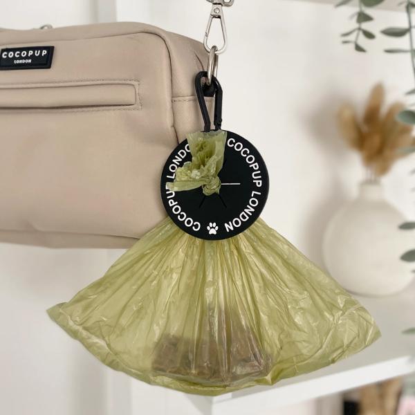 CocoPOOP Pocket Black - Portable & Compact for Travel, Camping, and Outdoor Adventures