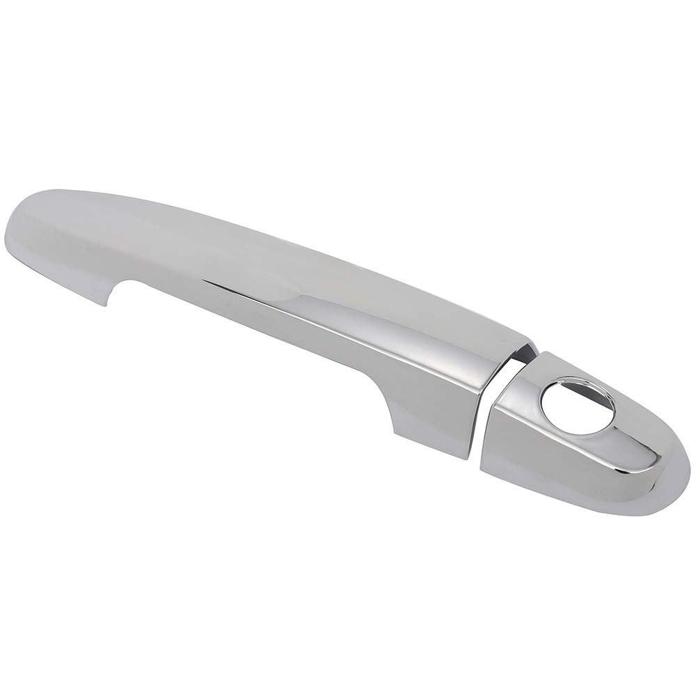 Chrome Car Door Handle Covers 4Pcs - Compatible with Toyota Corolla 2003-2013 - Premium Exterior Auto Accessories for Car Protection & Style Upgrade - Perfect for Daily Commute and Road Trips
