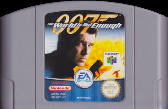 007: The World Is Not Enough (Blue Cartridge) - Nintendo 64 Game | Action-Adventure Video Game for N64 Console | Perfect for Retro Gaming Enthusiasts & James Bond Fans