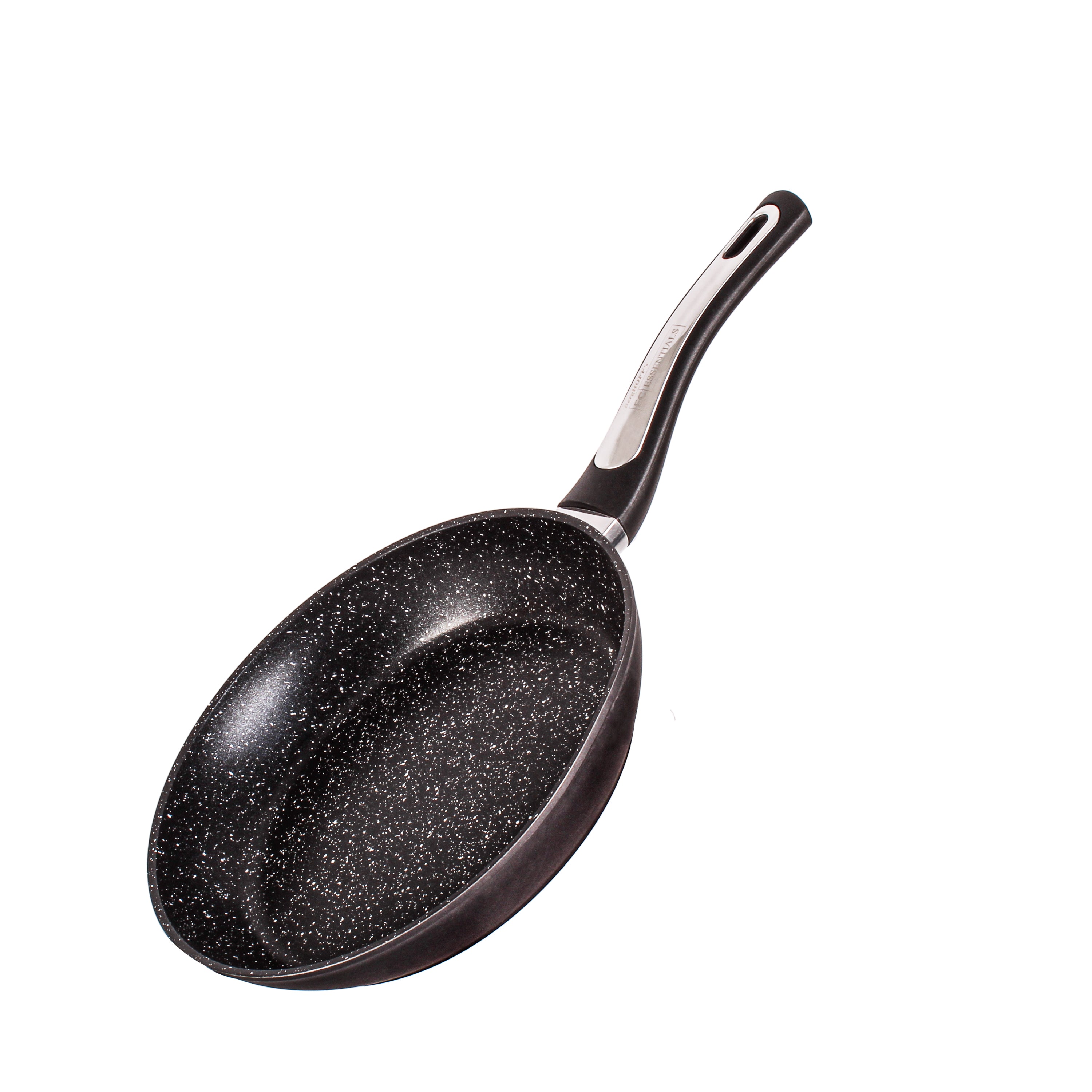 BergHOFF Essentials Nonstick 10-Inch Aluminum Fry Pan - Lightweight & Durable Skillet for Perfect Sautéing, Frying & Cooking - Ideal for Home Kitchen, Camping & Outdoor Cooking